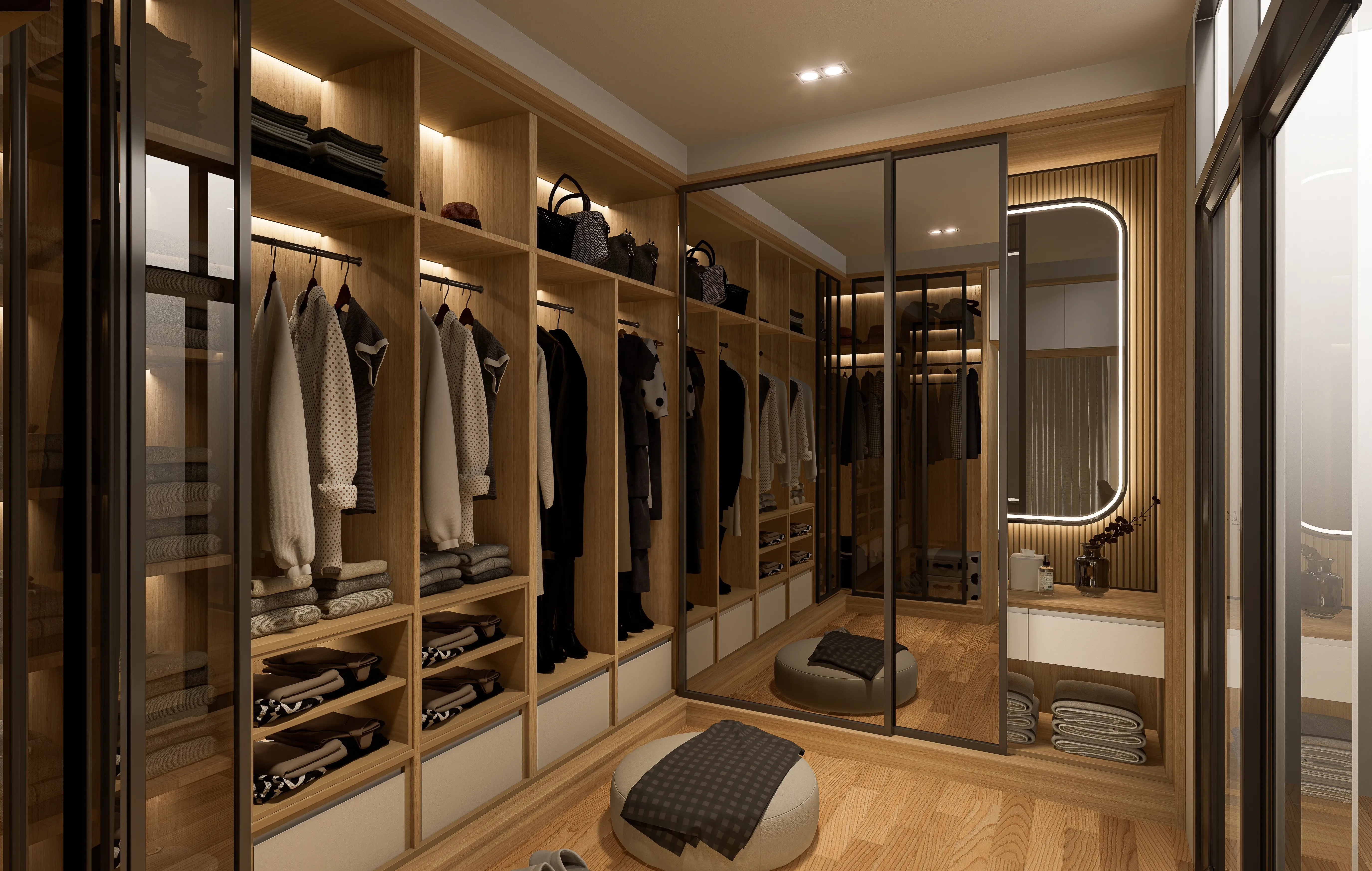 Closet Sapateiras e Bengaleiros