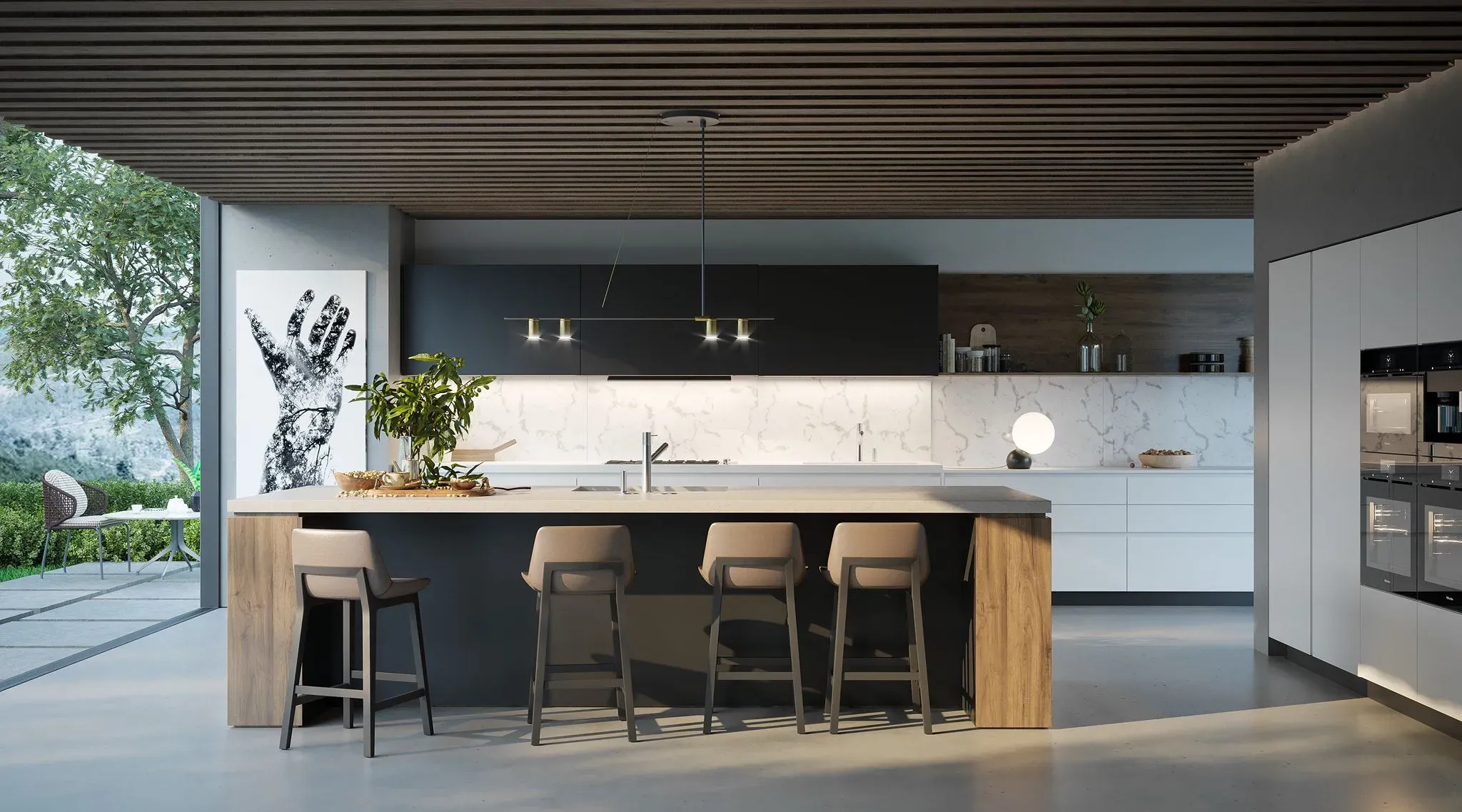 Cozinha Solare Detalhe de Iluminação
